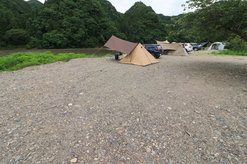 キャンプ村やなせに行ってきた 近くの温泉やスーパーもあわせて紹介します