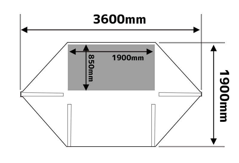 バンドック ソロベースの実践レビュー サイズや重さ 改造 冬の対策などをチェック