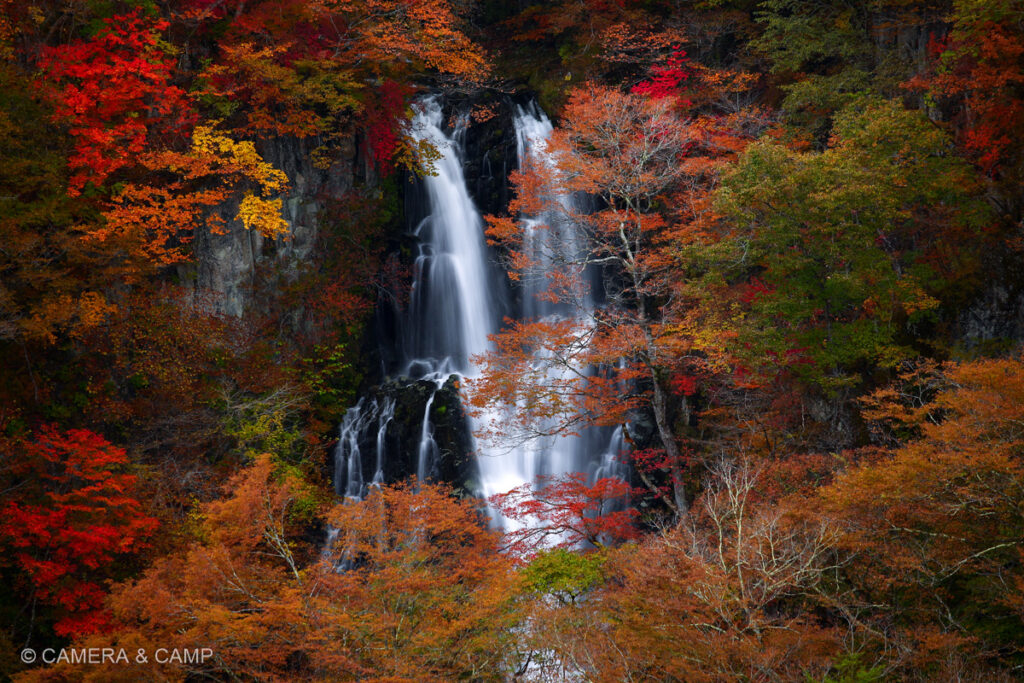 日光 霧降の滝 紅葉