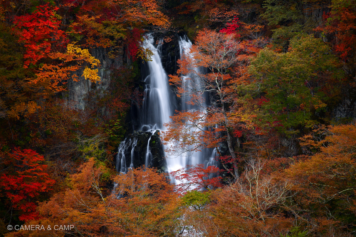 日光 霧降の滝 紅葉